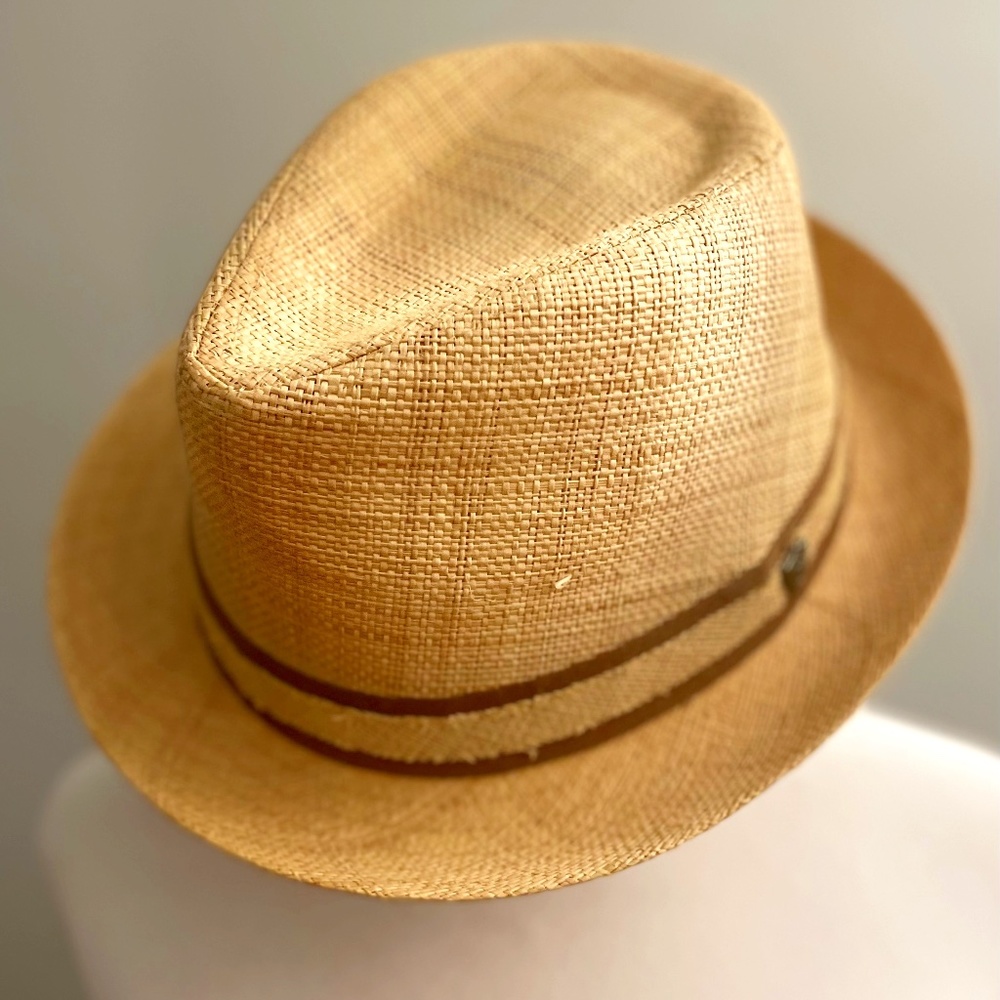 Straw Weave DPC Fitted Hat